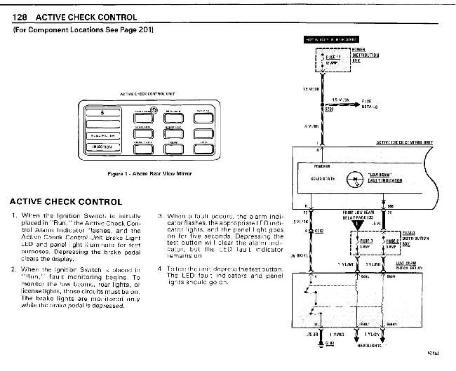Схемы электрооборудования BMW 5 серии (e28) (524TD) 1985-1986