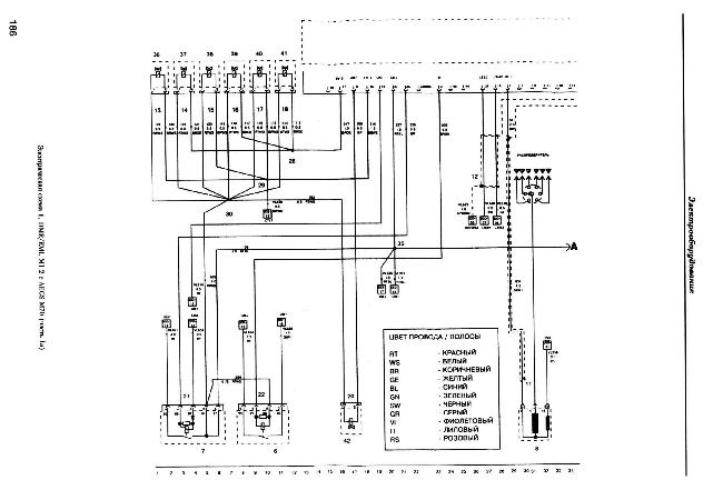 Схемы электрооборудования BMW 7 серии (E23, E32) 1977-1994