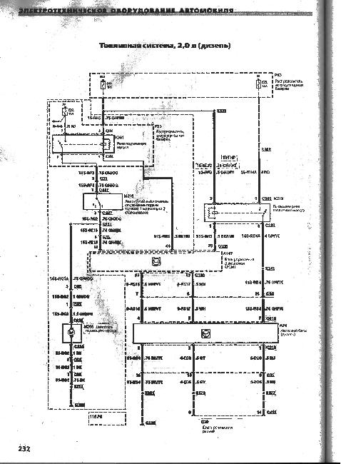 Схемы электрооборудования FORD MONDEO с 2000