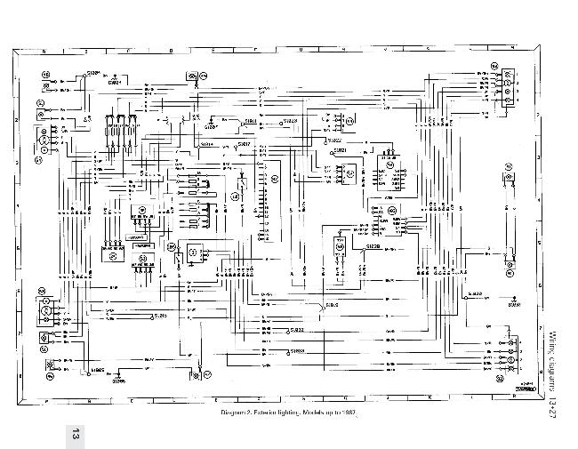 Схемы электрооборудования Ford Sierra до 1987