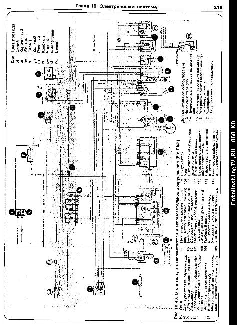 Схемы электрооборудования Ford Taunus с 1976