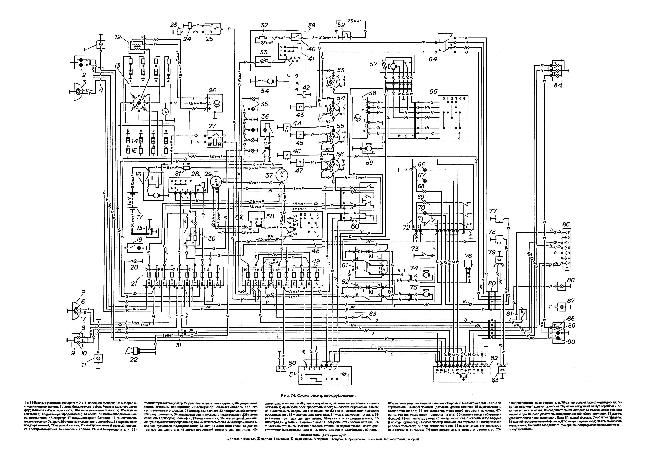 Схемы электрооборудования ГАЗ-3307 и его мод