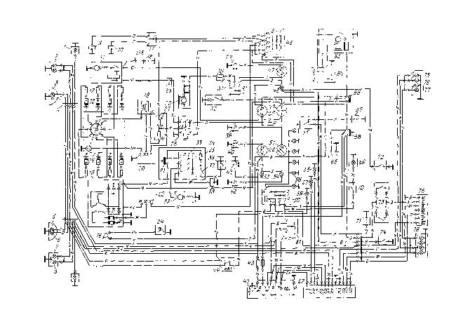 Схемы электрооборудования ГАЗ 53-12