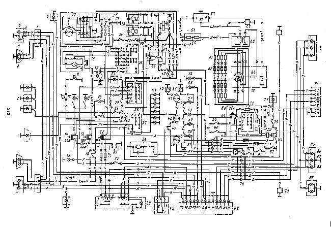 Схемы электрооборудования ГАЗ-66-11