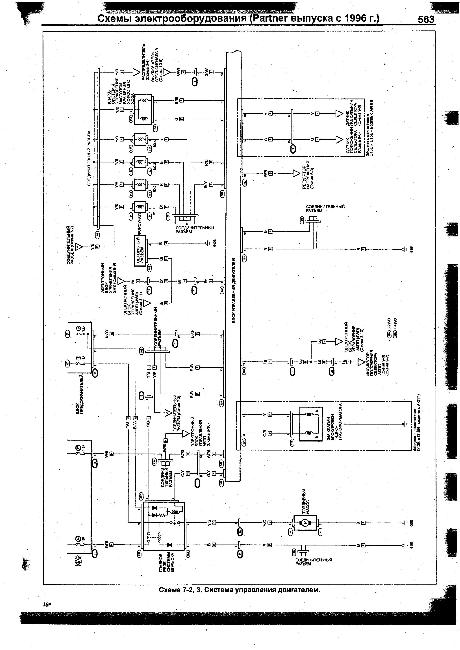 Схемы электрооборудования HONDA Partner с 1996г
