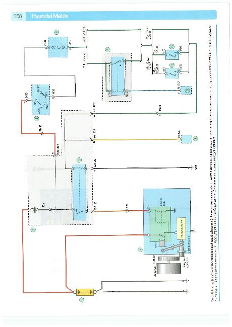 Схемы электрооборудования Hyundai Matrix