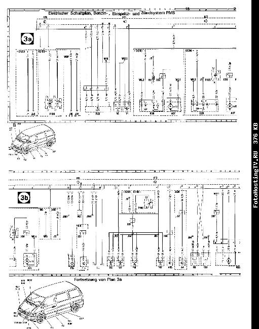 Схемы электрооборудования Mercedes Vito