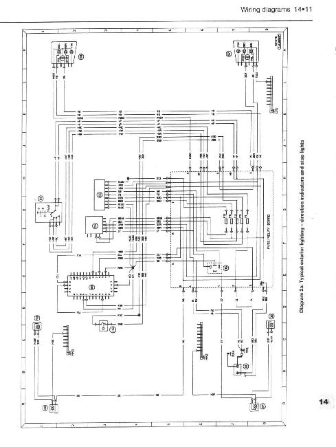 Схемы электрооборудования Peugeot 309 1986 - 1993