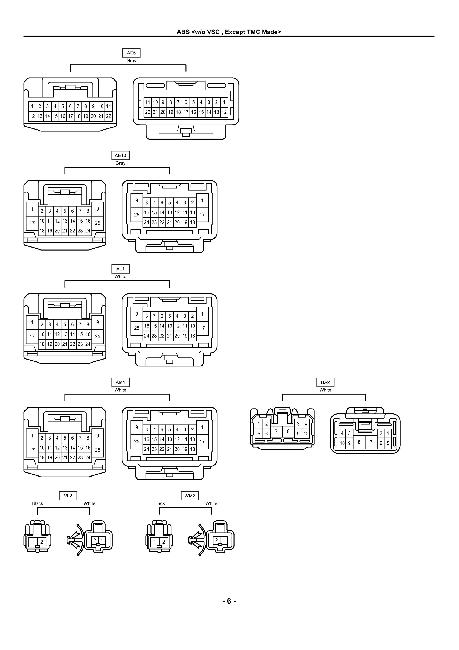 Схемы электрооборудования Toyota Corolla (AZE141 и ZRE142) 2009-2010