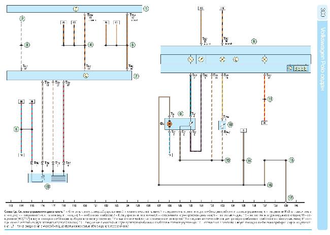 Схемы электрооборудования VOLKSWAGEN POLO с 2010