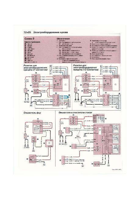 Схемы электрооборудования Volvo S40 / V50 2004-2007