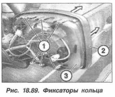 BMW X5 E53 Снятие и установка корпуса наружного зеркала, фото 3