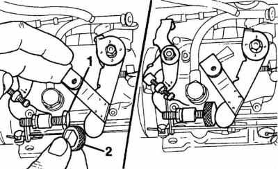 Ford Scorpio Проверка и регулировка оборотов холостого хода, фото 2