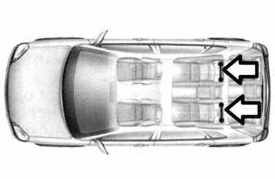 Hyundai Santa Fe 2 Использование удерживающего приспособления для детей с системой крепления ISOFIX, фото 1