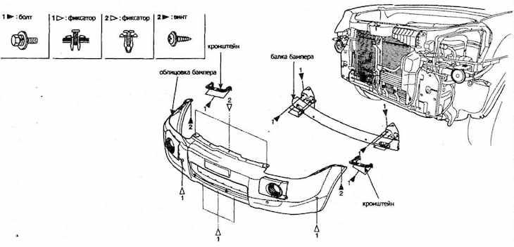 Hyundai Tucson Передний бампер снятие и установка, фото 1