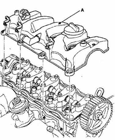 Hyundai Tucson Головка блока цилиндров снятие, фото 9