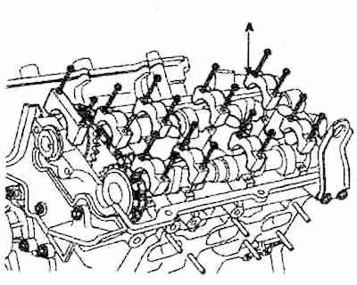 Hyundai Tucson Головка блока цилиндров снятие, фото 18