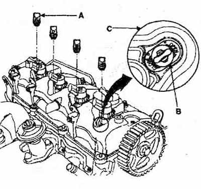 Hyundai Tucson Головка блока цилиндров снятие, фото 4