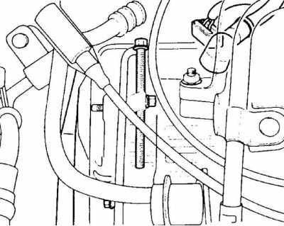 Kia Shuma (Sephia) Зубчатый ремень снятие проверка и установка, фото 4