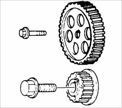 Kia Shuma (Sephia) Зубчатый ремень снятие проверка и установка, фото 14