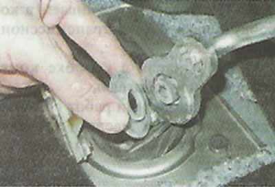 Lada Granta ВАЗ-2190 Привод механизма переключения передач снятие ремонт и установка, фото 11