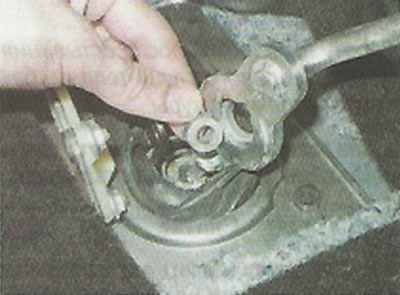 Lada Granta ВАЗ-2190 Привод механизма переключения передач снятие ремонт и установка, фото 12