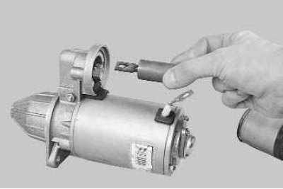 замена щеток стартера приора 16 клапанов