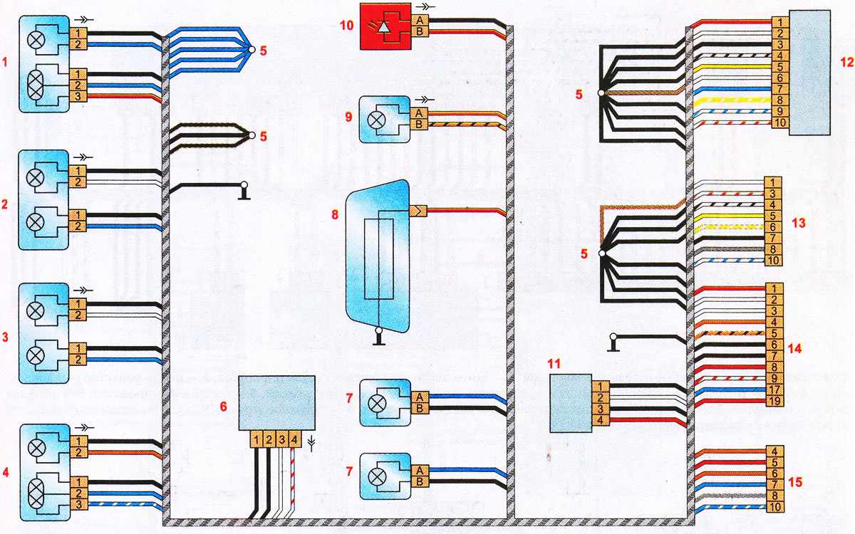 Схема подключения заднего. Распиновка задних фонарей УАЗ. Колодка соединительная для звукового сигнала Лада Веста. Рено Сандеро 2 колодка заднего жгута. Задние фонари УАЗ схема подключения проводов.