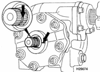 Mercedes 190 W201 Рулевой механизм снятие ремонт и установка, фото 4