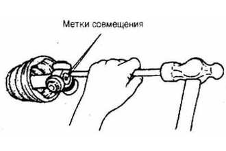 Сборка привода передних колес Kia Avella