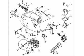 Снятие и установка коробки передач Kia Rio