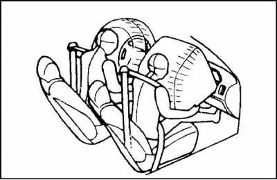 Mitsubishi Galant Система дополнительной безопасности SRS , фото 2