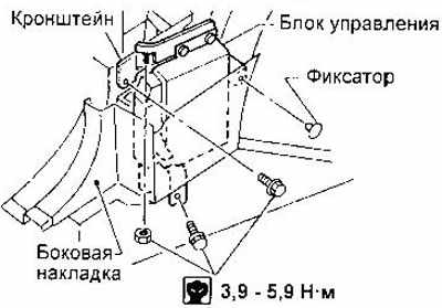 Nissan Almera Антиблокировочная система ABS , фото 8