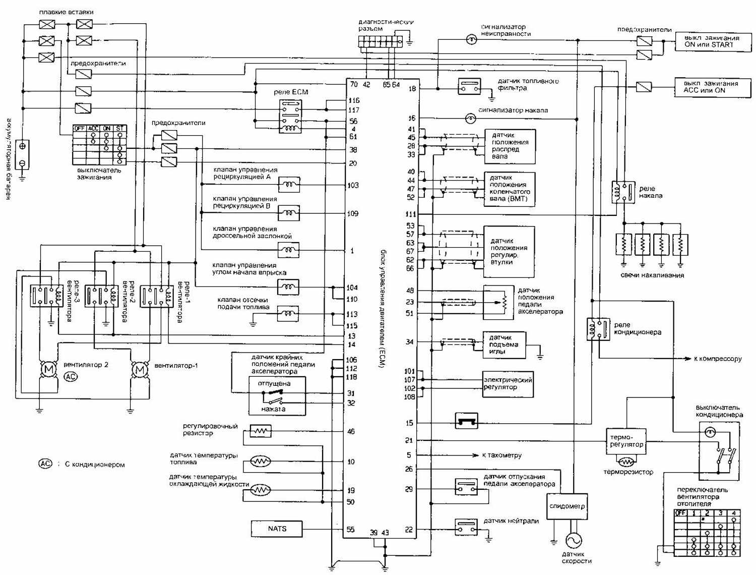 Система кондиционирования ниссан альмера g15 схема