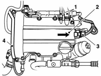 Opel Corsa B Снятие и установка крышки газораспределительного механизма, фото 1