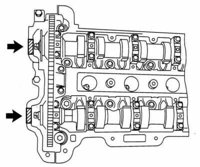 Opel Corsa B Снятие и установка крышки газораспределительного механизма, фото 4