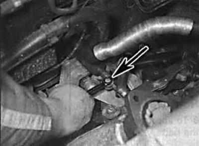 Opel Vectra B Механизм переключения передач - снятие и установка, фото 2