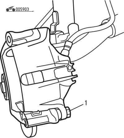 Peugeot 206 Снятие и установка передних тормозных колодок, фото 3