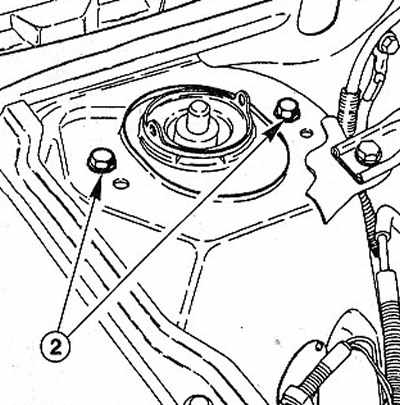 Замена опоры стойки амортизатора рено сценик 2