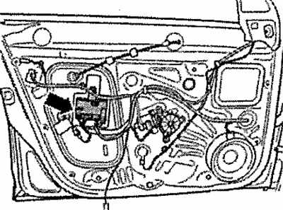 J386 блок управления двери водителя