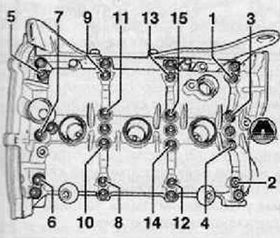 Шкода момент затяжки. Протяжка болтов ГБЦ Фабия 1.2. Болты крышки распределительных валов Шкода Фабия 1.2. Порядок затяжки ГБЦ Фабия 1.2. Момент затяжки ГБЦ Шкода Фабия 1.2.