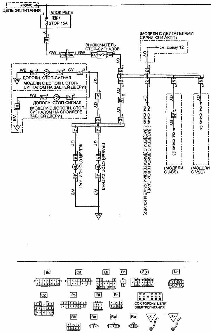 Электрические схемы стоп сигнала. Электросхема Тойота дуэт. Электросхема стоп сигналов Nissan Sentra. Электросхема стоп сигналов. Электросхема стоп сигналов Митсубиси Делика.