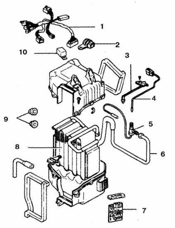 Схема кондиционера тойота ленд крузер 100