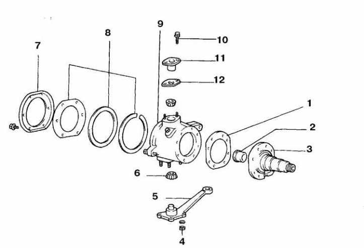 Toyota Land Cruiser 60/80 Поворотный кулак снятие и установка, фото 1