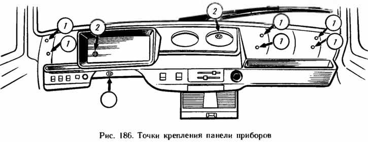 Панель приборов ока 11113