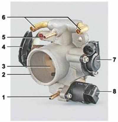 ВАЗ-2107 Описание конструкции системы питания инжекторного двигателя, фото 2