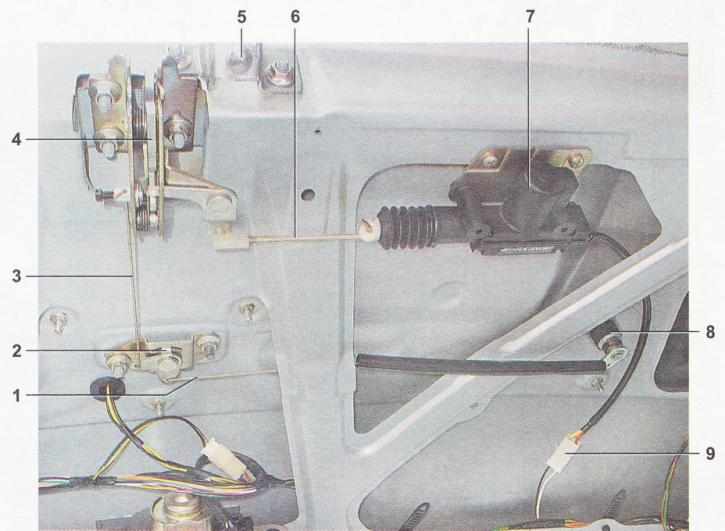 ВАЗ-2110 Снятие установка и регулировка замка багажника ВАЗ-2112 , фото 10