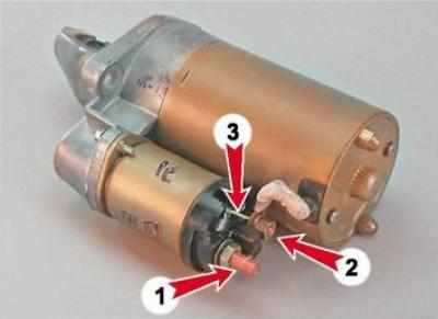 Ваз 2112 стартер схема
